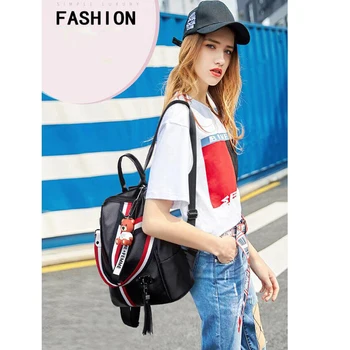 2019 Fashion Ribbon Design Backpack Women PU Female Backpacks Teenager School Backpak Bags for Girl
2019 Fashion Ribbon Design Backpack Women PU Female Backpacks Teenager School Backpak Bags for Girl