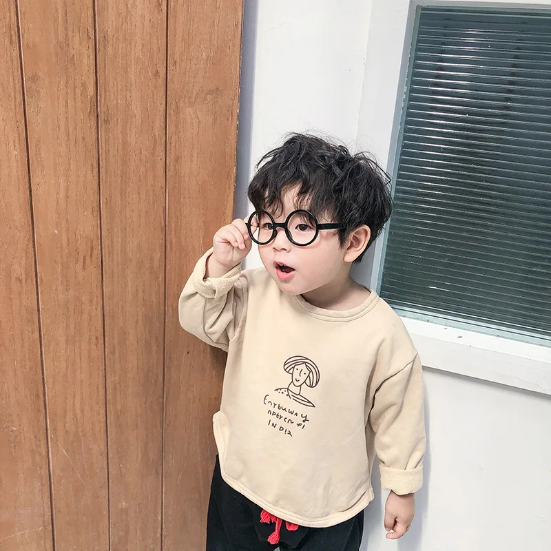 Korean style baby boys cartoon T shirts girls pure cotton casual long sleeve Tops kids all-match clothes
Korean style baby boys cartoon T shirts girls pure cotton casual long sleeve Tops kids all-match clothes
