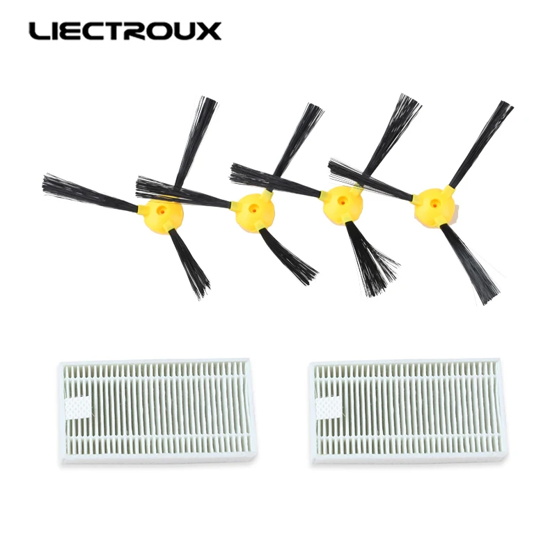 (For B6009) Liectroux Original Spare Parts Pack for Robot Vacuum Cleaner , Including Side Brush x 4pcs + HEPA Filter x 2pcs
(For B6009) Liectroux Original Spare Parts Pack for Robot Vacuum Cleaner , Including Side Brush x 4pcs + HEPA Filter x 2pcs