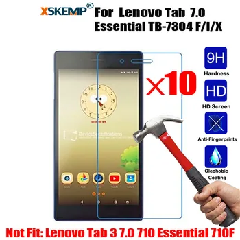 XSKEMP 10Pcs/Lot HD Tablet Screen Protector For Lenovo Tab 7 Essential TB-7304 F/I/X Real Tempered Glass 9H Hard Protective Film
XSKEMP 10Pcs/Lot HD Tablet Screen Protector For Lenovo Tab 7 Essential TB-7304 F/I/X Real Tempered Glass 9H Hard Protective Film