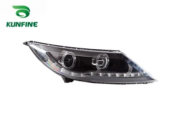 Pair of Car Headlight Assembly For KIA SPORTAGE R 2011 Tuning Lamp with Angel eyes Bi-xenon Project Lens Daytime Running light
Pair of Car Headlight Assembly For KIA SPORTAGE R 2011 Tuning Lamp with Angel eyes Bi-xenon Project Lens Daytime Running light