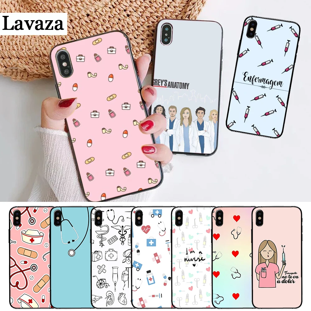 Lavaza Nurse Medical Medicine Silicone Case for iPhone 5 5S 6 6S Plus 7 8 11 Pro X XS Max XR
Lavaza Nurse Medical Medicine Silicone Case for iPhone 5 5S 6 6S Plus 7 8 11 Pro X XS Max XR