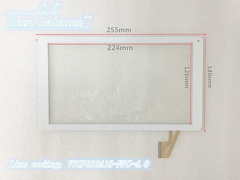 Brand new 10.1 inch original digital glass tablet handwritten capacitance touch screen code VTCP010A18-FPC-4.0
Brand new 10.1 inch original digital glass tablet handwritten capacitance touch screen code VTCP010A18-FPC-4.0