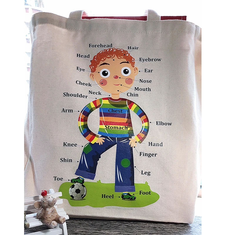 All about Myself English Body Learning English Word Card Shopping Bag Learning Education Toys for Children Kids
All about Myself English Body Learning English Word Card Shopping Bag Learning Education Toys for Children Kids