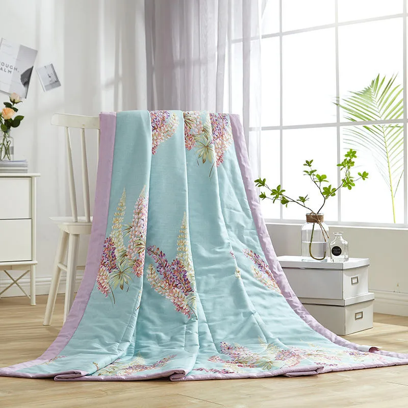 2018 100% cotton summer quilts/comforter printed Lavender free shipping 150x200cm 180x220cm 200x230cm sizes for adults
2018 100% cotton summer quilts/comforter printed Lavender free shipping 150x200cm 180x220cm 200x230cm sizes for adults