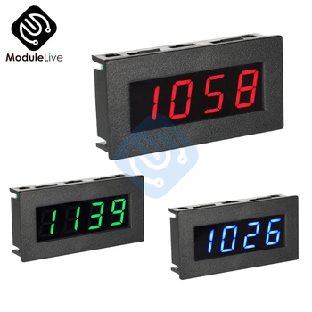 High Precision Digital Frequency Tachometer 0.56" 4 LED DC 8-15V Car Motor Speed Meter RPM velocity Tester 5-9999R/M tacometro
High Precision Digital Frequency Tachometer 0.56" 4 LED DC 8-15V Car Motor Speed Meter RPM velocity Tester 5-9999R/M tacometro