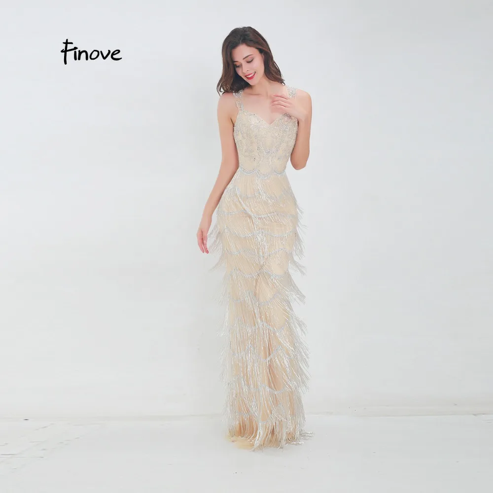 Finove Prom Dress 2019 New Delicated Nude Tank Sweetheart Neck Line Sparkle Beading Tiered Tassel Party Formal Gowns For Girls
Finove Prom Dress 2019 New Delicated Nude Tank Sweetheart Neck Line Sparkle Beading Tiered Tassel Party Formal Gowns For Girls