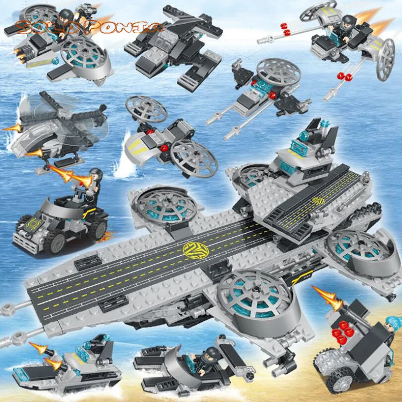 The Avengers 681Pcs Lego Compatibe Military Army Airplane Destroyer Aircraft Carrier Model Building Blocks Sets Bricks Toys
The Avengers 681Pcs Lego Compatibe Military Army Airplane Destroyer Aircraft Carrier Model Building Blocks Sets Bricks Toys