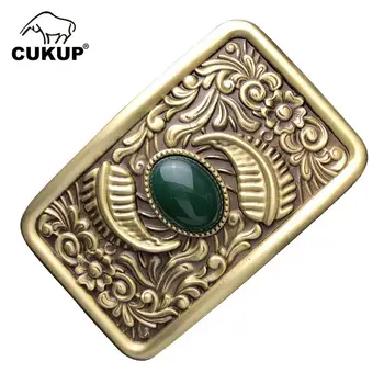 CUKUP Hand Carved Floral Pattern Brass Big Buckle Metal Real Jade 3.7-3.9cm Wide Belt Paties Wedding Buckles Only for Men BRK015
CUKUP Hand Carved Floral Pattern Brass Big Buckle Metal Real Jade 3.7-3.9cm Wide Belt Paties Wedding Buckles Only for Men BRK015