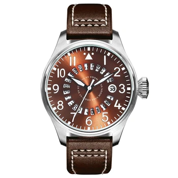 Reloj Watch Men Fashion Sport Quartz Clock Pilot Mens Watches Top Brand Military Leather Band Waterproof Watch Relogio Masculino
Reloj Watch Men Fashion Sport Quartz Clock Pilot Mens Watches Top Brand Military Leather Band Waterproof Watch Relogio Masculino