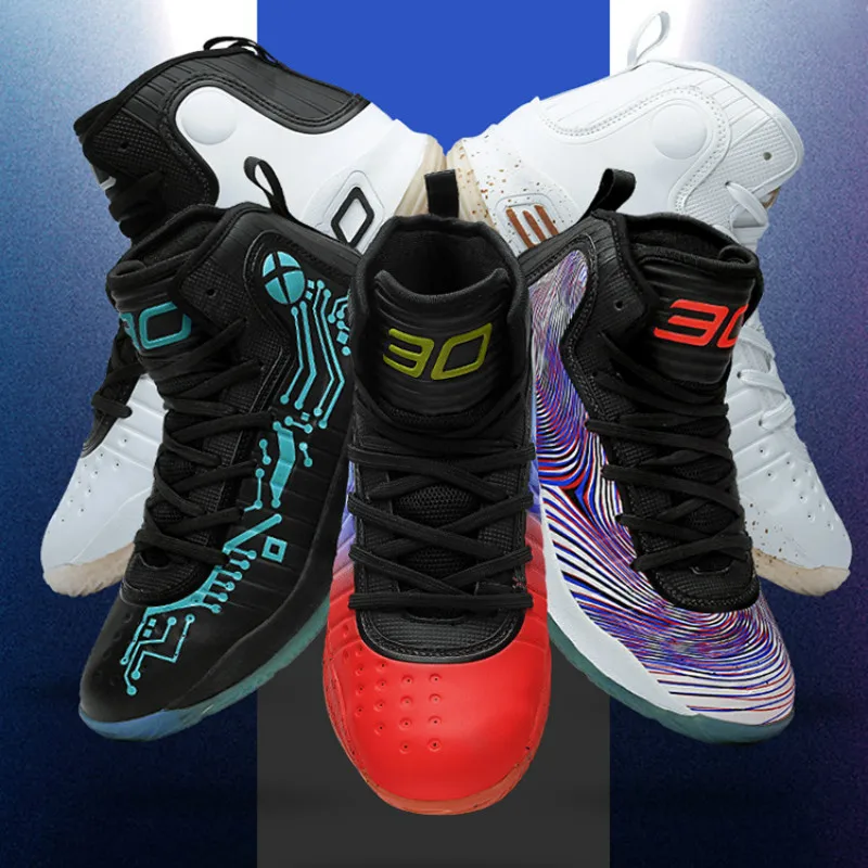 Basketball Shoes Fall 2019 High Quality Leather Sports Men's Shoes Outdoor Slip-proof, Waterproof Portable Training Men's Shoes
Basketball Shoes Fall 2019 High Quality Leather Sports Men's Shoes Outdoor Slip-proof, Waterproof Portable Training Men's Shoes