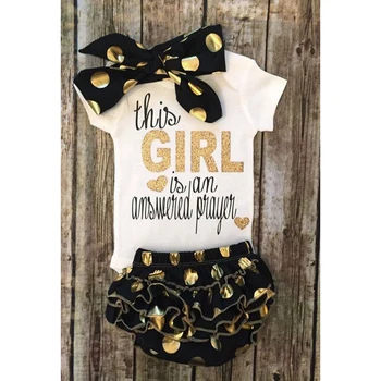 Rorychen New Set Baby Girls Clothes Casual Letter Printed Baby Romper+Short Pants+Headband Infant Clothing Outfit Summer Clothes
Rorychen New Set Baby Girls Clothes Casual Letter Printed Baby Romper+Short Pants+Headband Infant Clothing Outfit Summer Clothes