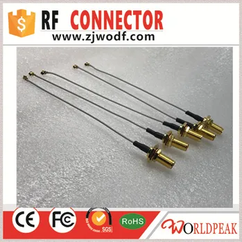 Free shipping 5pcs SMA female straight waterproof connector to (UFL)IPEX for 1.13mm cable assembly RF jumper cable 15cm length
Free shipping 5pcs SMA female straight waterproof connector to (UFL)IPEX for 1.13mm cable assembly RF jumper cable 15cm length
