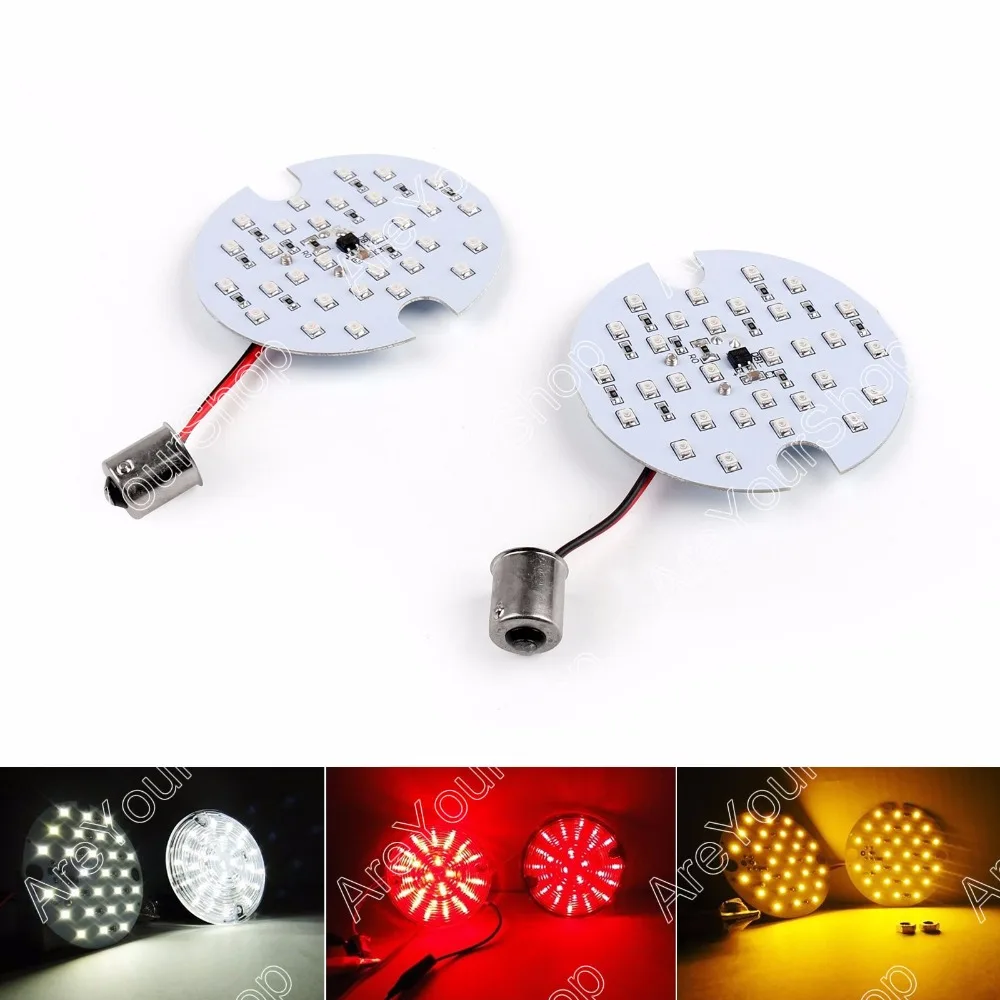 Motorcycle Rear Turn Signal Light Blinker 2x 1156 LED For Harley Road King Glide Electra 1986-2014 Motorbike Styling Lighting
Motorcycle Rear Turn Signal Light Blinker 2x 1156 LED For Harley Road King Glide Electra 1986-2014 Motorbike Styling Lighting