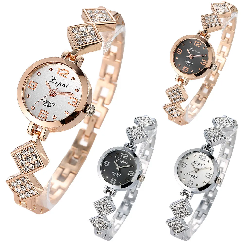 Rose Gold Women Bracelet Watches Fashion Luxury Quartz-Watches Brand Ladies Casual Dress Sport Watch Clock Dropshiping
Rose Gold Women Bracelet Watches Fashion Luxury Quartz-Watches Brand Ladies Casual Dress Sport Watch Clock Dropshiping