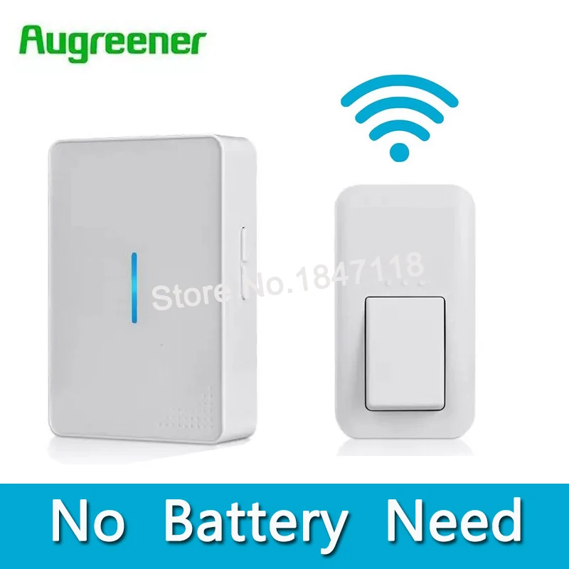 Newest 433MHz waterproof no battery need wireless doorbell EU-plug home cordless LED light door bell 38 chimes timbre inalambri
Newest 433MHz waterproof no battery need wireless doorbell EU-plug home cordless LED light door bell 38 chimes timbre inalambri