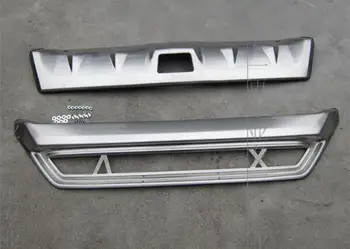 

High quality stainless steel Front bumper cover trim For 2012-2017 SUBARU XV (2pc)