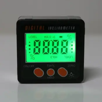 Digital Inclinometer Electronic Protractor Aluminum Alloy Shell Bevel Box Angle Gauge Meter Measuring tool
Digital Inclinometer Electronic Protractor Aluminum Alloy Shell Bevel Box Angle Gauge Meter Measuring tool