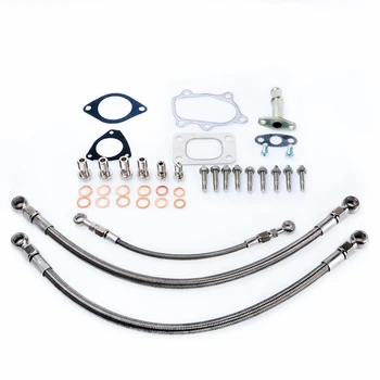 Kinugawa Turbo Oil and Water Line Kit for Nissan SR20DET S14 S15 for Garrett T25 T28 Journal Bearing
Kinugawa Turbo Oil and Water Line Kit for Nissan SR20DET S14 S15 for Garrett T25 T28 Journal Bearing