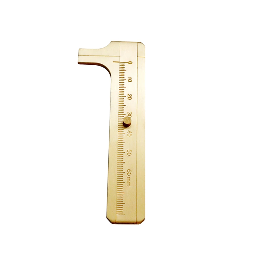 Retro Vernier Caliper Mini Brass Sliding Pocket Caliper for Measuring Gemstones and Jewelry Components Guitar Repair 60mm
Retro Vernier Caliper Mini Brass Sliding Pocket Caliper for Measuring Gemstones and Jewelry Components Guitar Repair 60mm