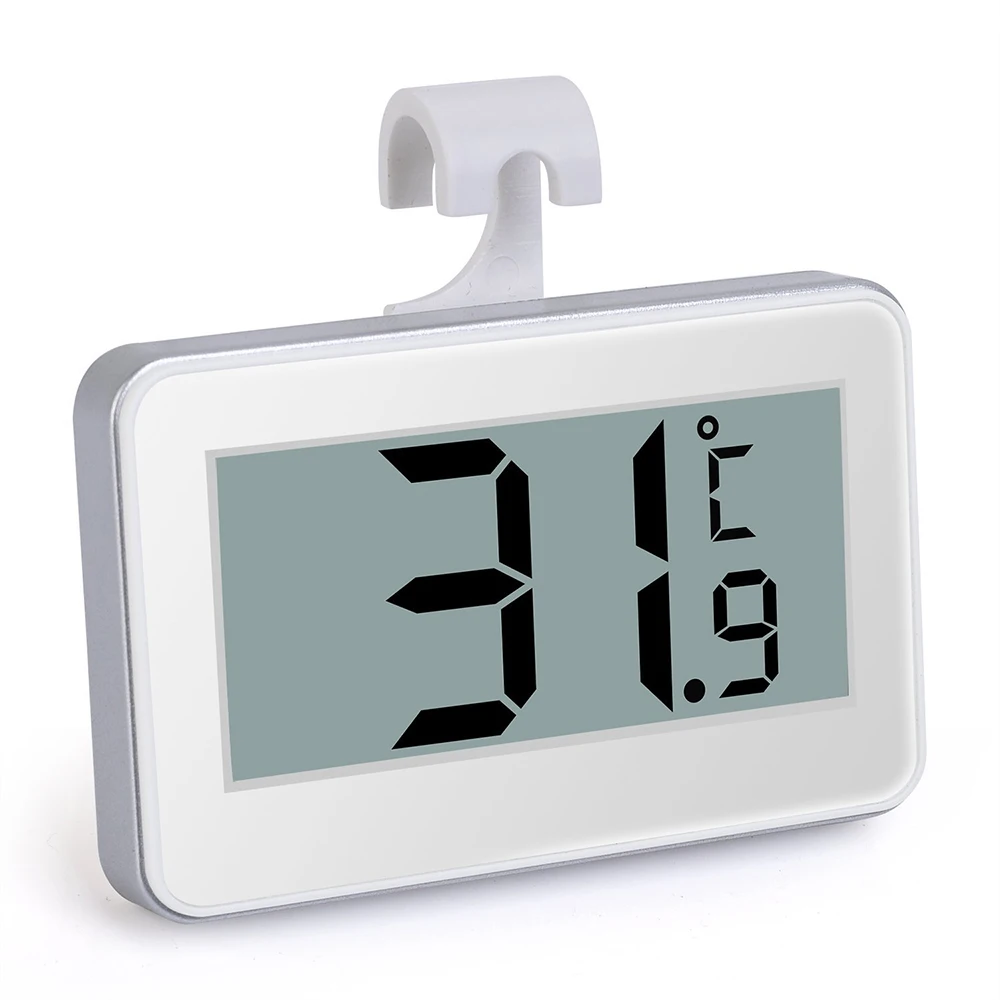 Digital Mini Refrigerator Thermometer Precision Room Freezer Fridge Waterproof Temperature Meter Tester Frost Alarm Magnet Hook
Digital Mini Refrigerator Thermometer Precision Room Freezer Fridge Waterproof Temperature Meter Tester Frost Alarm Magnet Hook