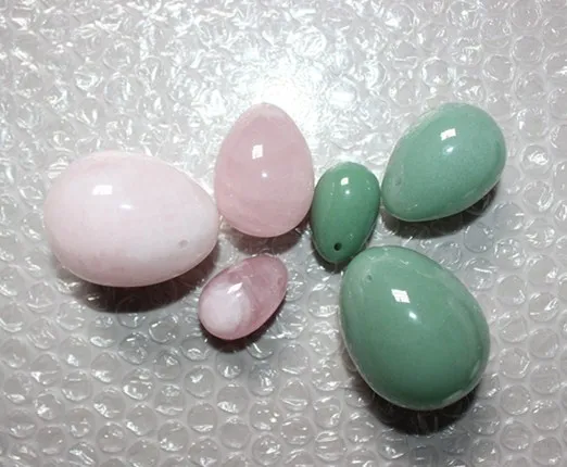 New arrival rose quartz and green jade stone yoni eggs mixed material 2 sets for women kegel
New arrival rose quartz and green jade stone yoni eggs mixed material 2 sets for women kegel