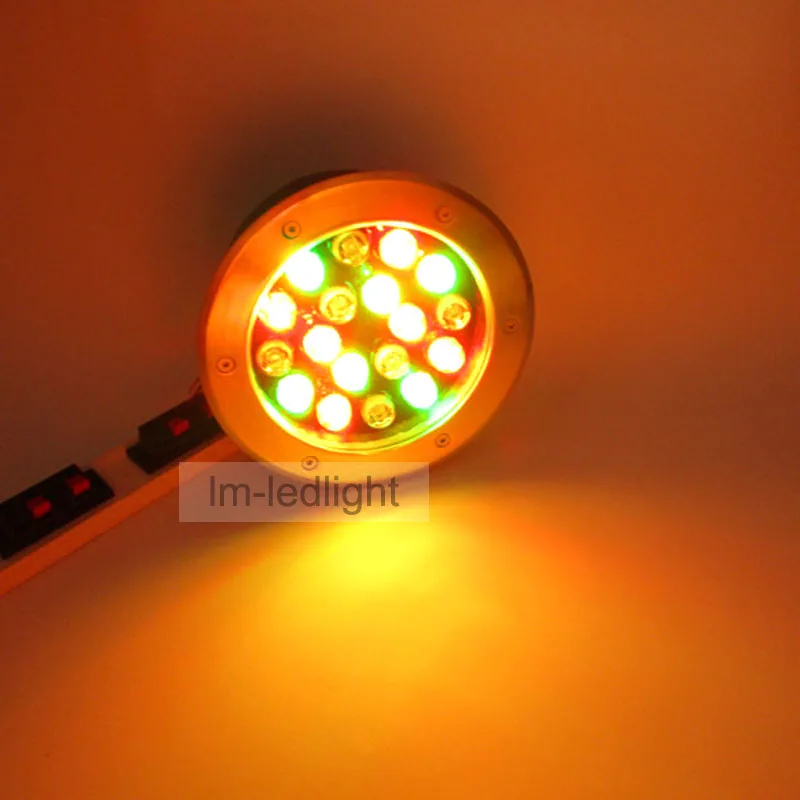 15 Вт LED освещение для сада AC24V IP67 водонепроницаемый свет ламинат RGB