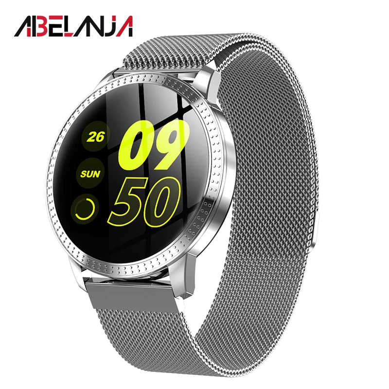 Smart Watch CF18 1.22 Inch Waterproof IP67 Blood Pressure Monitoring Metal Starp Multi Sport Modes SmartWatch Women Band
Smart Watch CF18 1.22 Inch Waterproof IP67 Blood Pressure Monitoring Metal Starp Multi Sport Modes SmartWatch Women Band