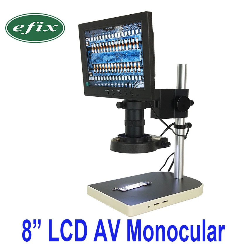 efix 2MP 8" TV LCD Monitor Digital Camera Soldering Microscope Magnifier LED Lamp Repair Mobile Phone PCB BGA IC Chip Tools
efix 2MP 8" TV LCD Monitor Digital Camera Soldering Microscope Magnifier LED Lamp Repair Mobile Phone PCB BGA IC Chip Tools