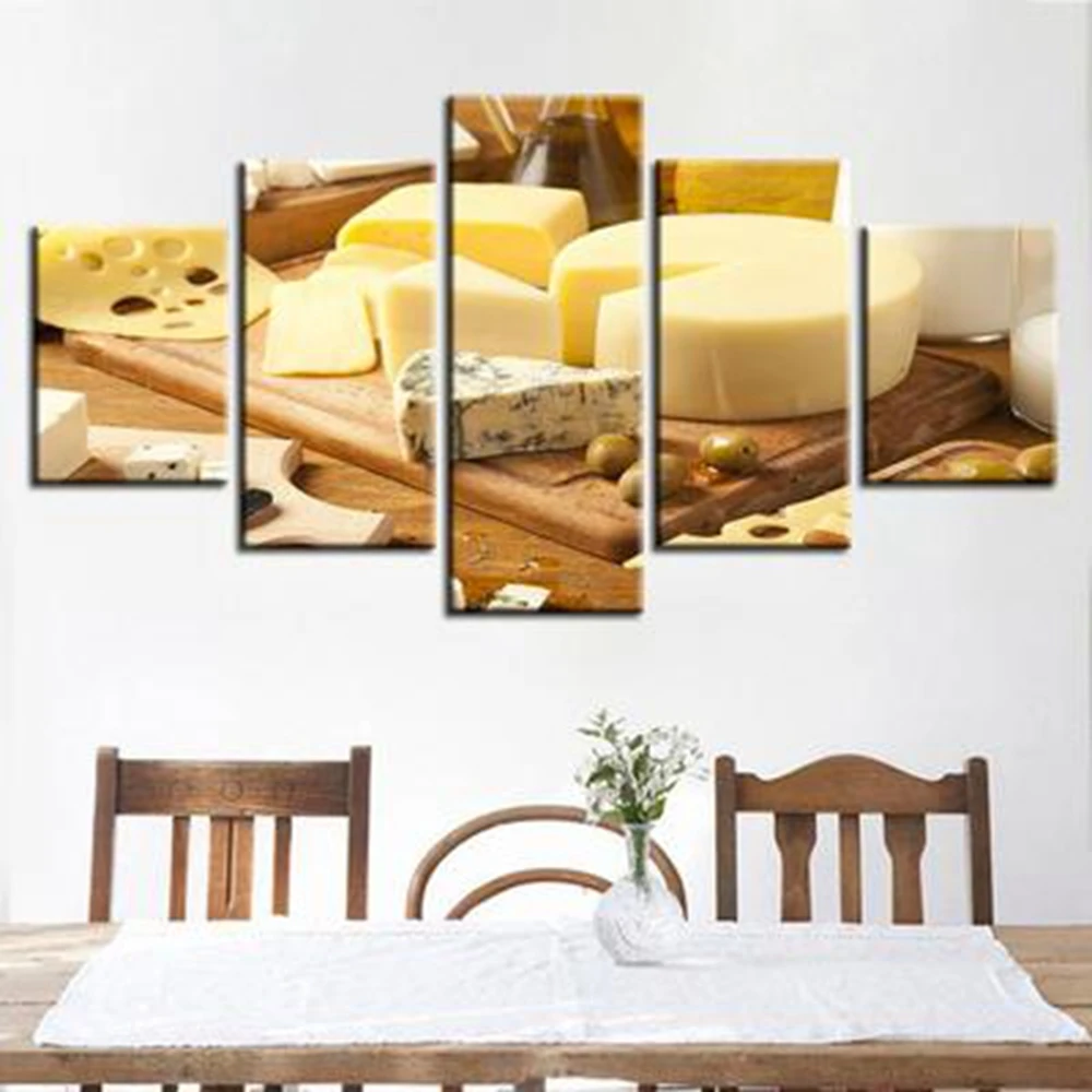 5PCS Home Decorations Food Cheese Wall Art Print Canvas Painting for Living Room Kitchen Wall Decor Restaurant Artwork Dropship
5PCS Home Decorations Food Cheese Wall Art Print Canvas Painting for Living Room Kitchen Wall Decor Restaurant Artwork Dropship