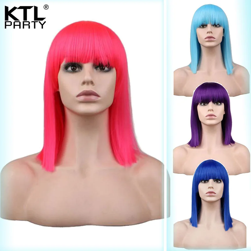 KTLPARTY 40cm women's cosplay Wig lady bob party wig Short hair of wave head for party cosplay free shipping
KTLPARTY 40cm women's cosplay Wig lady bob party wig Short hair of wave head for party cosplay free shipping