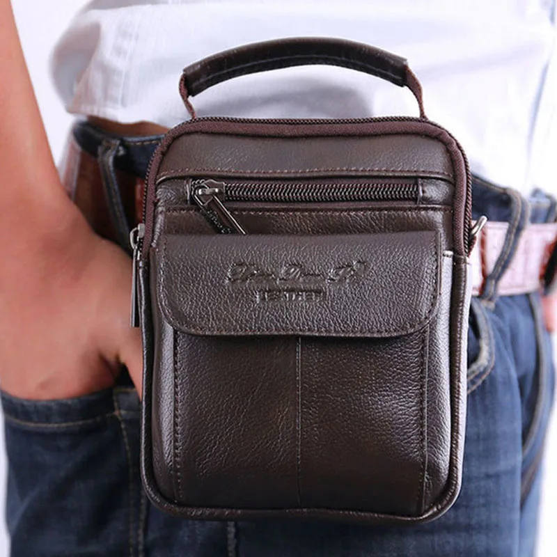 Men's HandBag Cowhide Genuine Leather Messenger Shoulder Cross Body Bag Pouch Waist Fanny Belt Hip Bum Male Tote Purse Handbags
Men's HandBag Cowhide Genuine Leather Messenger Shoulder Cross Body Bag Pouch Waist Fanny Belt Hip Bum Male Tote Purse Handbags