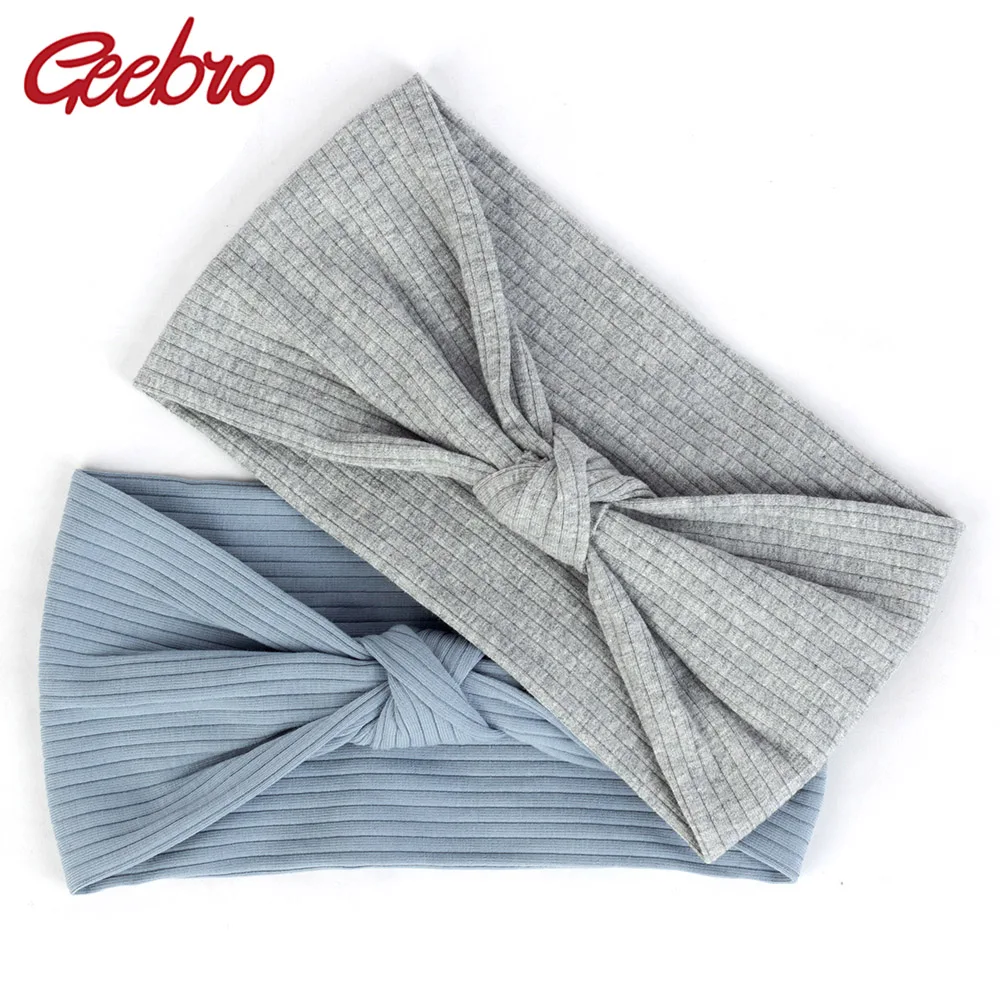 Geebro 2019 Fashion Woman Cotton Stretch Headbands Summer Knotted Ribbed Sport Headbands Ladies Yoga Hair Band Accessories DQ771
Geebro 2019 Fashion Woman Cotton Stretch Headbands Summer Knotted Ribbed Sport Headbands Ladies Yoga Hair Band Accessories DQ771