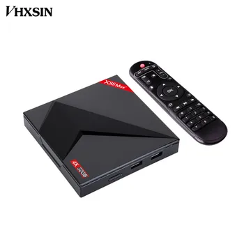 VHXSIN 20PCS/LOT X88 Max plus TV box Android 9.0 4GB 64GB RK3318 Penta-Core 2.4G/5G dual Wifi
VHXSIN 20PCS/LOT X88 Max plus TV box Android 9.0 4GB 64GB RK3318 Penta-Core 2.4G/5G dual Wifi