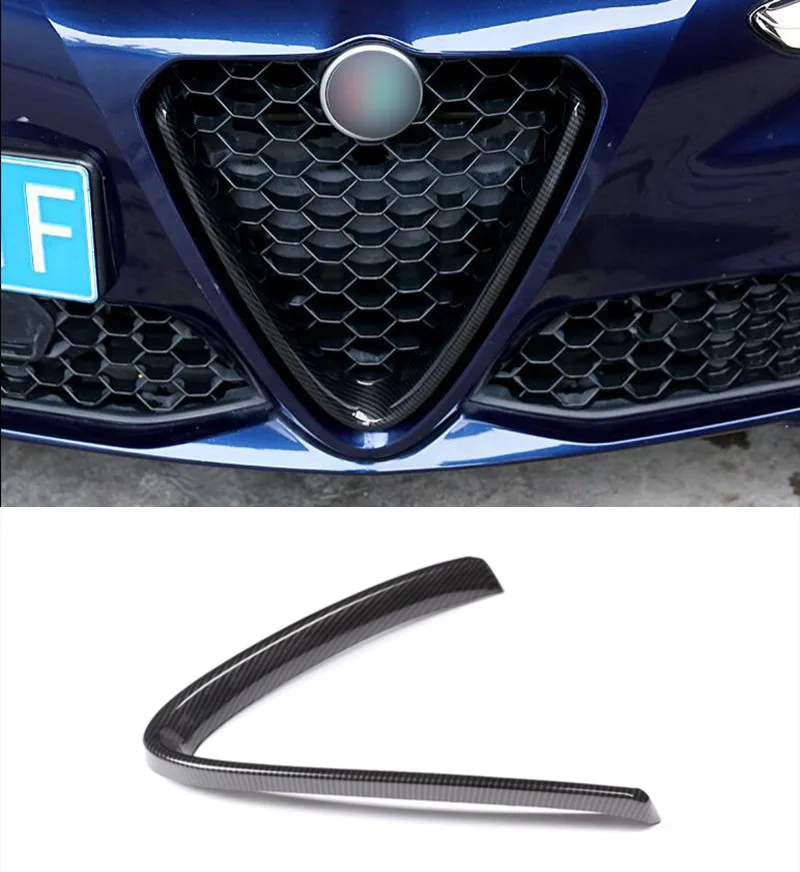 Carbon fiber Style Lower Middle Grille Frame Trim Strip For Alfa Romeo Giulia 2017-18 Car Styling Modified
Carbon fiber Style Lower Middle Grille Frame Trim Strip For Alfa Romeo Giulia 2017-18 Car Styling Modified