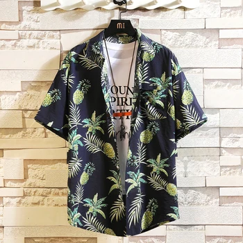 Fashion 9 Style Design Short Sleeve Casual Shirt Men's Print Beach Blouse 2019 Summer Clothing Plus Asian Size M-XXXL 4XL 5XL
Fashion 9 Style Design Short Sleeve Casual Shirt Men's Print Beach Blouse 2019 Summer Clothing Plus Asian Size M-XXXL 4XL 5XL