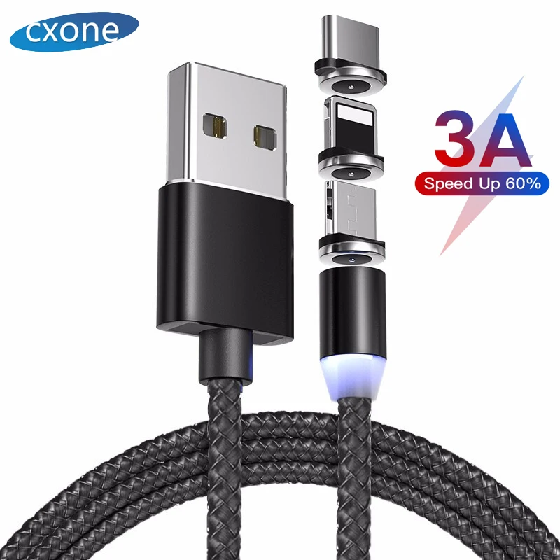 CXONE 1M LED Magnetic USB Cable for iPhone Xs Max 8 7 6 USB Type C Cable Micro USB Cable for HUAWEI Samsung Xiaomi LG USB C
CXONE 1M LED Magnetic USB Cable for iPhone Xs Max 8 7 6 USB Type C Cable Micro USB Cable for HUAWEI Samsung Xiaomi LG USB C