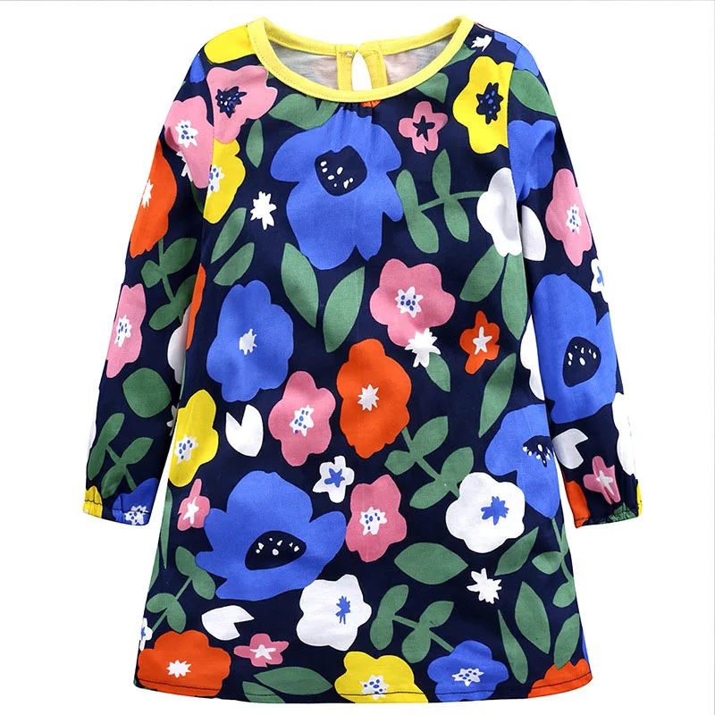 Toddler Girl Dress Long Sleeve Princess Dress Kids Flower Dresses Children Vestidos New 2019 Dress for Girls 1 2 3 4 5 6 7 Years 
Toddler Girl Dress Long Sleeve Princess Dress Kids Flower Dresses Children Vestidos New 2019 Dress for Girls 1 2 3 4 5 6 7 Years