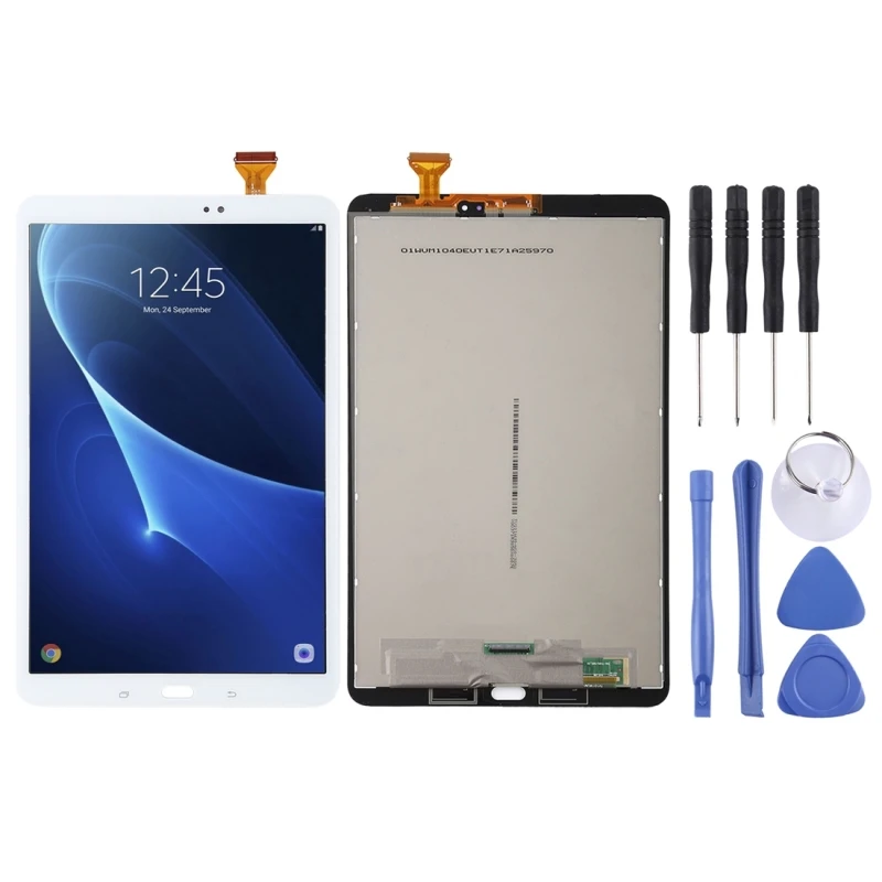 High Quality LCD Screen and Digitizer Full Assembly Lcd Replacement Glass for Galaxy Tab A 10.1 / T580 With logo
High Quality LCD Screen and Digitizer Full Assembly Lcd Replacement Glass for Galaxy Tab A 10.1 / T580 With logo