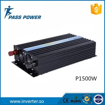 1500W 12V 110V Inverter DC TO AC Pure Sine Wave Inverter CE&SGS&RoHS Approved One Year Warranty
1500W 12V 110V Inverter DC TO AC Pure Sine Wave Inverter CE&SGS&RoHS Approved One Year Warranty