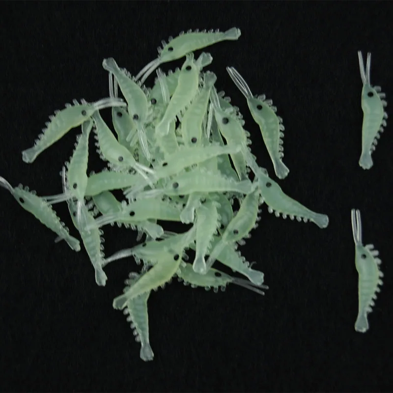 JSM 15 pcs/lot Green Luminous Silicone Soft Shrimp Lure Baits Noctilucent Fishing lures Simulation Prawn Shrimp Lure Bait
JSM 15 pcs/lot Green Luminous Silicone Soft Shrimp Lure Baits Noctilucent Fishing lures Simulation Prawn Shrimp Lure Bait