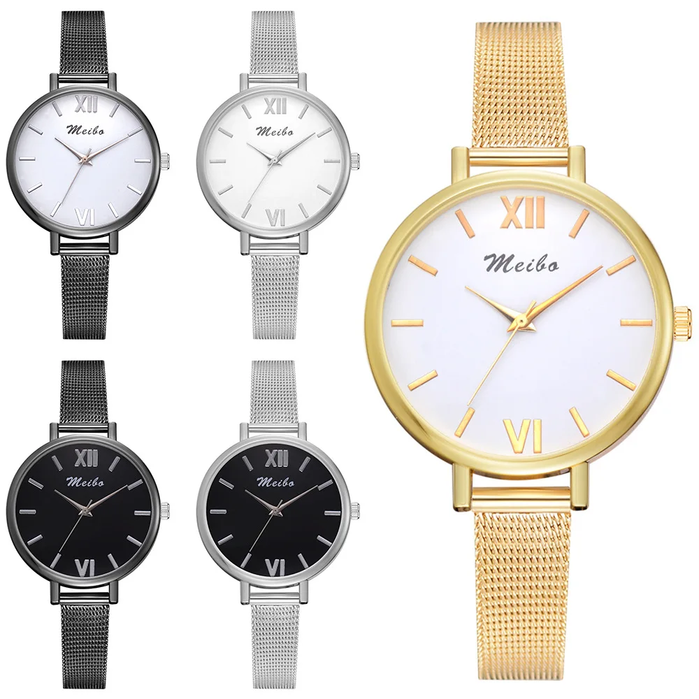 NanBo Women Stainless Steel Bracelet Analog Quartz Watch 2018 Luxury Brand Casual Wristwatches Montre femme
NanBo Women Stainless Steel Bracelet Analog Quartz Watch 2018 Luxury Brand Casual Wristwatches Montre femme
