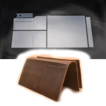 1 SET PVC Stencil Template for DIY Leather Craft Cell Phone Bag Wallet Handbag Sewing Pattern Leathercraft Tool Set 18x9.5cm
1 SET PVC Stencil Template for DIY Leather Craft Cell Phone Bag Wallet Handbag Sewing Pattern Leathercraft Tool Set 18x9.5cm