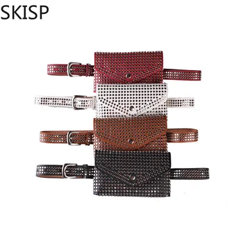 Rivets Women Waist Pack Belt Ladies 2019 New Brand Bag Female Buckle Decorative Belt Fashion Crossbody Bag Solid Phone Wallets
Rivets Women Waist Pack Belt Ladies 2019 New Brand Bag Female Buckle Decorative Belt Fashion Crossbody Bag Solid Phone Wallets