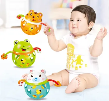 Cute Baby Rattle Animal Tiger/Pig/Frog/Bear Ball Teether Infants Toy Best Baby Toys
Cute Baby Rattle Animal Tiger/Pig/Frog/Bear Ball Teether Infants Toy Best Baby Toys