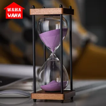 30 Minute Sandglass Hourglass Timer Sandglass Countdown Timing Modern Creative Gift Modern Home Decorations Desktop Ornaments
30 Minute Sandglass Hourglass Timer Sandglass Countdown Timing Modern Creative Gift Modern Home Decorations Desktop Ornaments