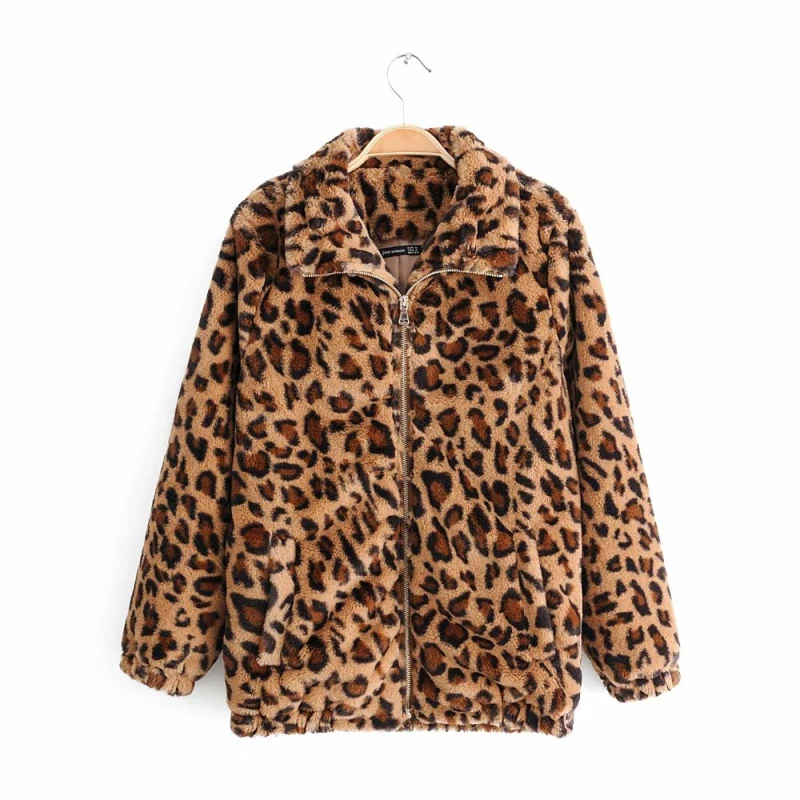 Women-s Autumn-Winter Warm Short Jackets for Ladies Leopard Vintage Coats Girls Faux Fur Lambswool Animal Print Fleece Outerwear
Women-s Autumn-Winter Warm Short Jackets for Ladies Leopard Vintage Coats Girls Faux Fur Lambswool Animal Print Fleece Outerwear