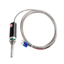 WZP-187 Stainless Waterproof Temperature Sensor Probe PT100 Thermocouple /50mm*1.5 Meter FZ1273A
WZP-187 Stainless Waterproof Temperature Sensor Probe PT100 Thermocouple /50mm*1.5 Meter FZ1273A