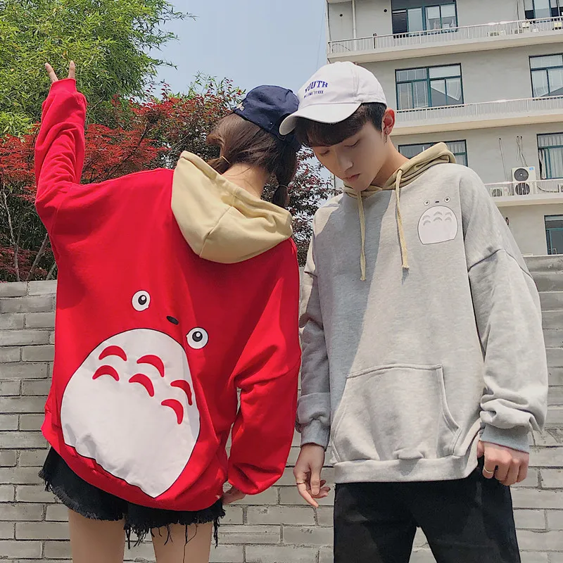 Casual Sweatshirt Women Men Winter Clothing Cartoon Totoro Print Moleton Feminino Hoodies Couples Harajuku Unisex Pullover Tops
Casual Sweatshirt Women Men Winter Clothing Cartoon Totoro Print Moleton Feminino Hoodies Couples Harajuku Unisex Pullover Tops