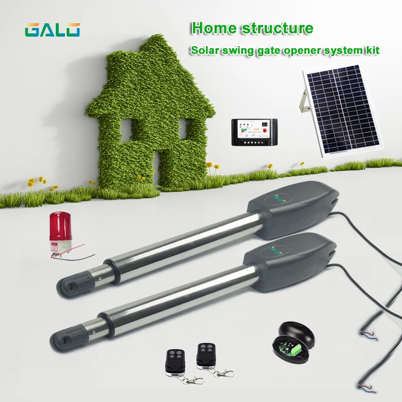 Big farm auto gate, swing gate opener for fence use, auto motor for vallige/with transformer solar kit Optional
Big farm auto gate, swing gate opener for fence use, auto motor for vallige/with transformer solar kit Optional